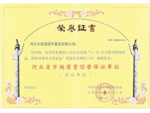 榮譽證書